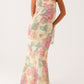 Luciella Maxi Dress - Yellow Peony