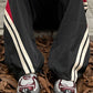 Men's Hip Hop Panel Striped Loose Sweatpants