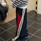 Men's Hip Hop Panel Striped Loose Sweatpants