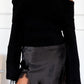 Cristina lace mini skirt black
