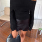 Cristina lace mini skirt black
