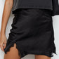 Cristina lace mini skirt black