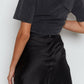 Cristina lace mini skirt black