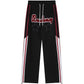 Contrast Color Y2K Flocking Print Star Patch Baggy Sweatpants