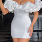 Luca mini dress - white 