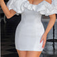 Luca mini dress - white 