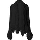 Plain Classic Cardigan with Tassels and Insert