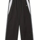 Men's Contrast Colors Hip Hop Drawstring Baggy Sweatpants