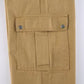 Classic Vintage Brown Cargo Jeans with Pocket