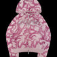 Vintage Camouflage Print Oversized Hoodie
