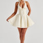 Ariadna Mini Dress – Lemon Gingham