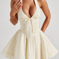 Ariadna Mini Dress – Lemon Gingham