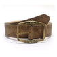 Brown Vintage Embossed Ethnic Buckle Belt