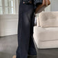 Dark Vintage Washed High Waist Boyfriend Jeans