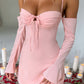 Rosana Mini Dress - Blush