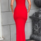 Adelina Maxi Dress - Red 