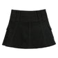 Vintage Mini Skirt with Lined Cargo Pockets