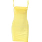 Y2K bodycon slip mini dress