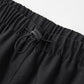 Retro sport black baggy jogging pants with side piping stripes