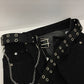 Punk Double Eyelet Chain Belt with Buckle