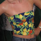 Vintage Hawaiian Printed Bandeau Top