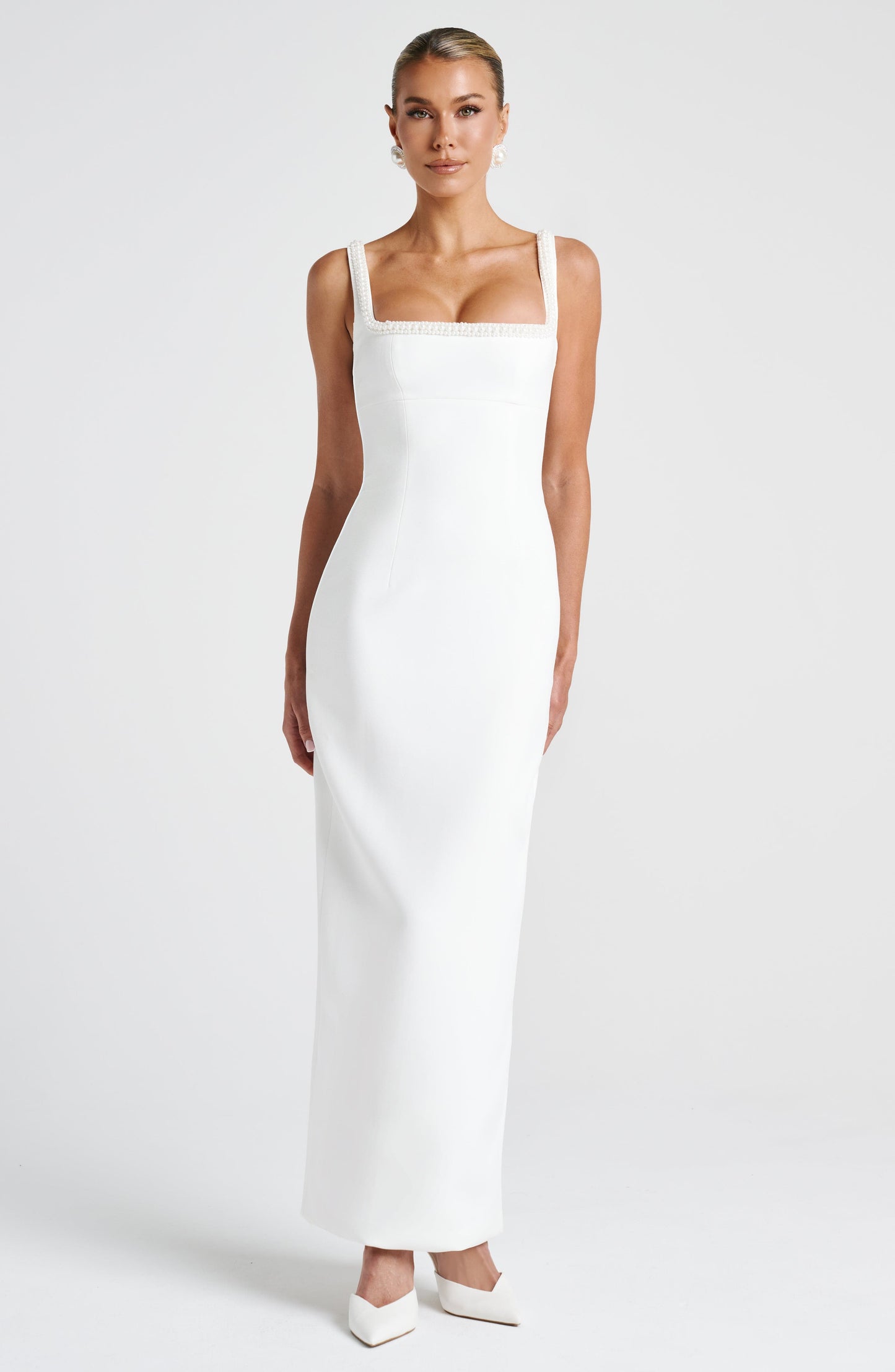 Allison Midaxi Dress - Ivory