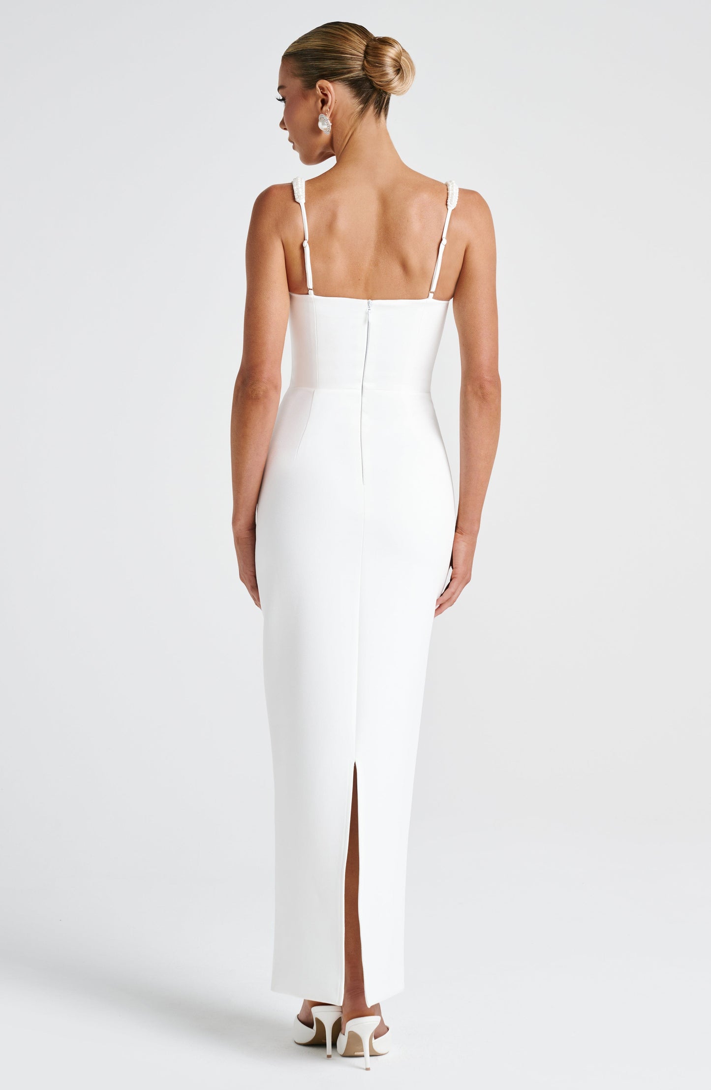 Allison Midaxi Dress - Ivory