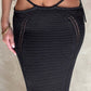 Marcella Maxi Skirt - Black 