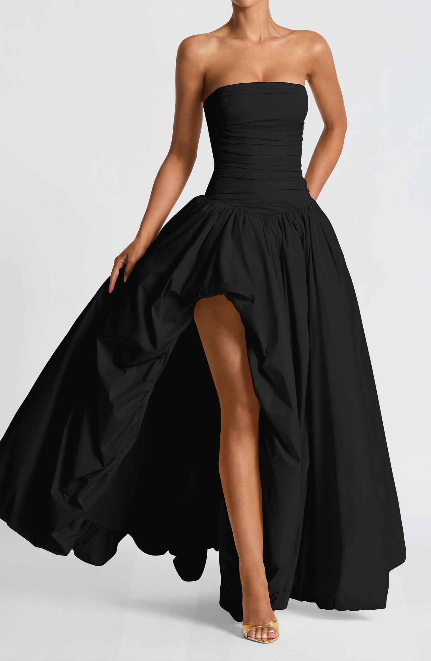 Serafina Maxi Dress – Black