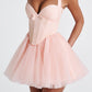 Pazienza Mini Dress – Soft Peach