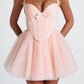 Pazienza Mini Dress – Soft Peach