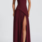 Natale Maxi Dress – Cherry Lacquer