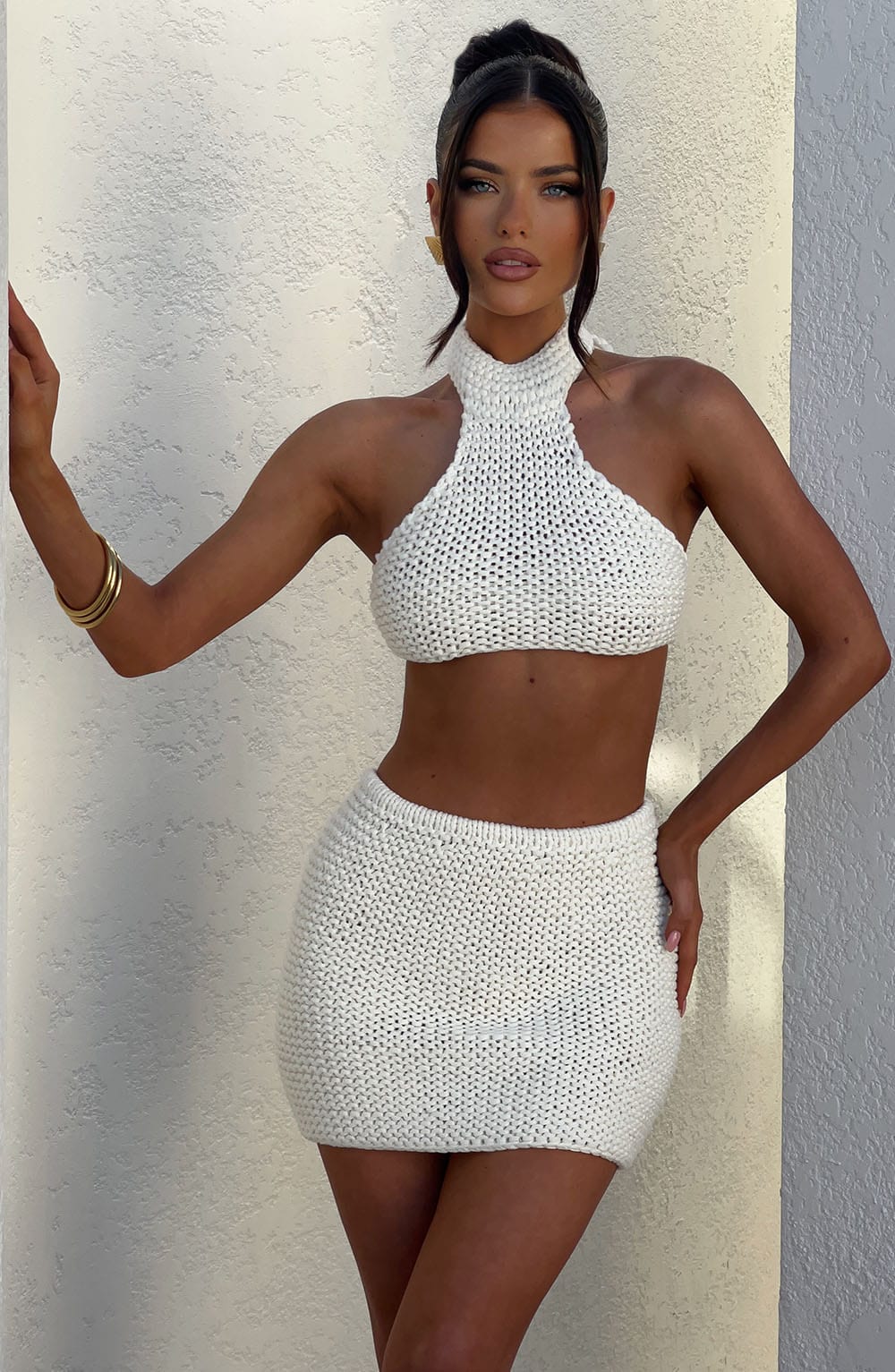 Olivia Mini Skirt - Ivory