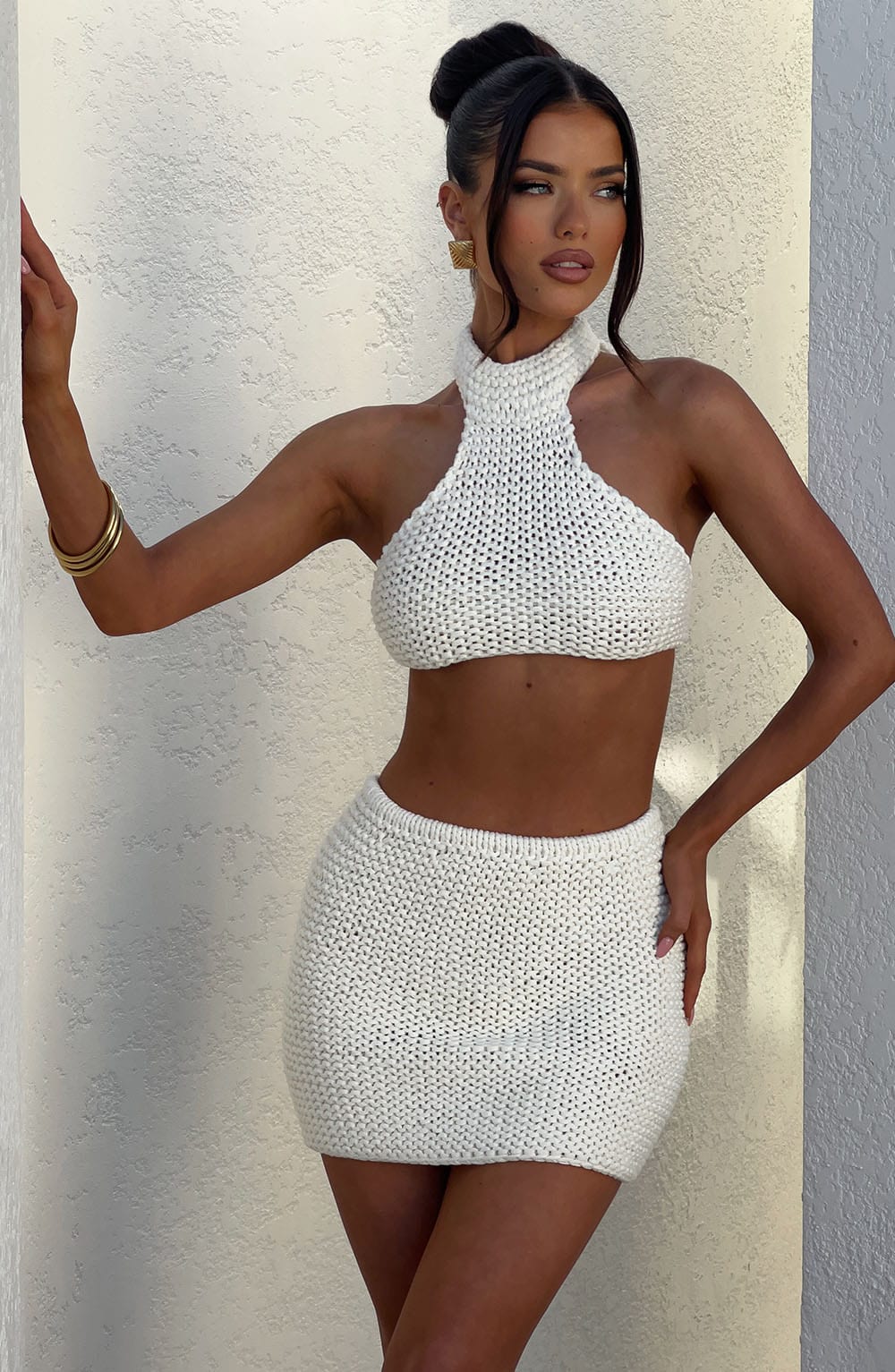 Olivia Mini Skirt - Ivory