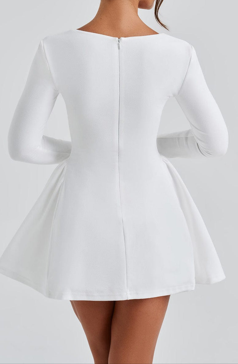Melissa Mini Dress - Ivory