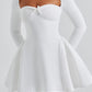 Melissa Mini Dress - Ivory