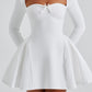Melissa Mini Dress - Ivory