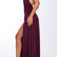 Concetta maxi dress – cherry lacquer 