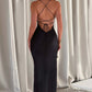 María Maxi Dress - Black