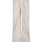 Vintage Irregular Crossed Waist Wide Leg Pants