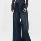 Dark vintage baggy boyfriend jeans
