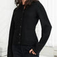 Vintage Button Front Flared Sleeve Cardigan Sweater