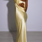 Idalia maxi dress lemon yellow 