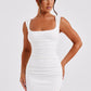 Paola mini dress-ivory