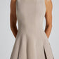 Isabella Mini Dress - Taupe