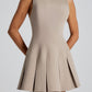 Isabella Mini Dress - Taupe