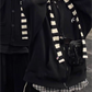 Y2k Contrast Color Striped Scarf