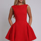 Salome Mini Dress - Red