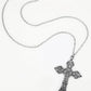 Vintage Punk Baroque Cross Necklace
