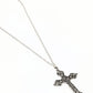 Vintage Punk Baroque Cross Necklace